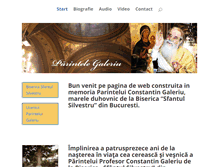 Tablet Screenshot of parintelegaleriu.ro